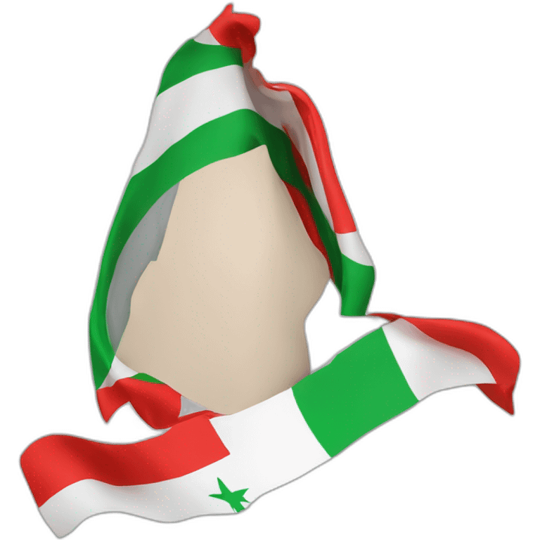 Drapeau Syrie libre emoji