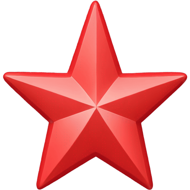 Red Star  emoji