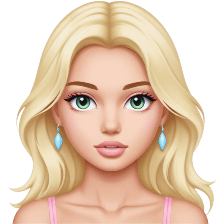 pastel victoria secret model emoji