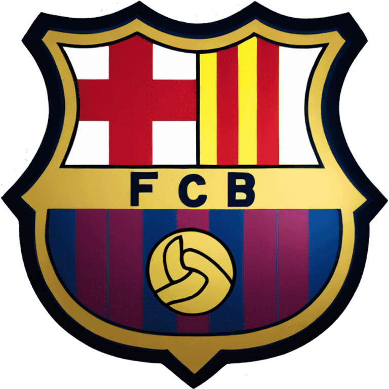 Escudo barça emoji