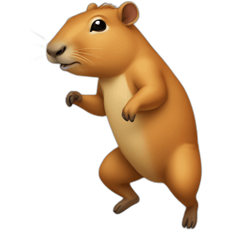 capivara dançando emoji