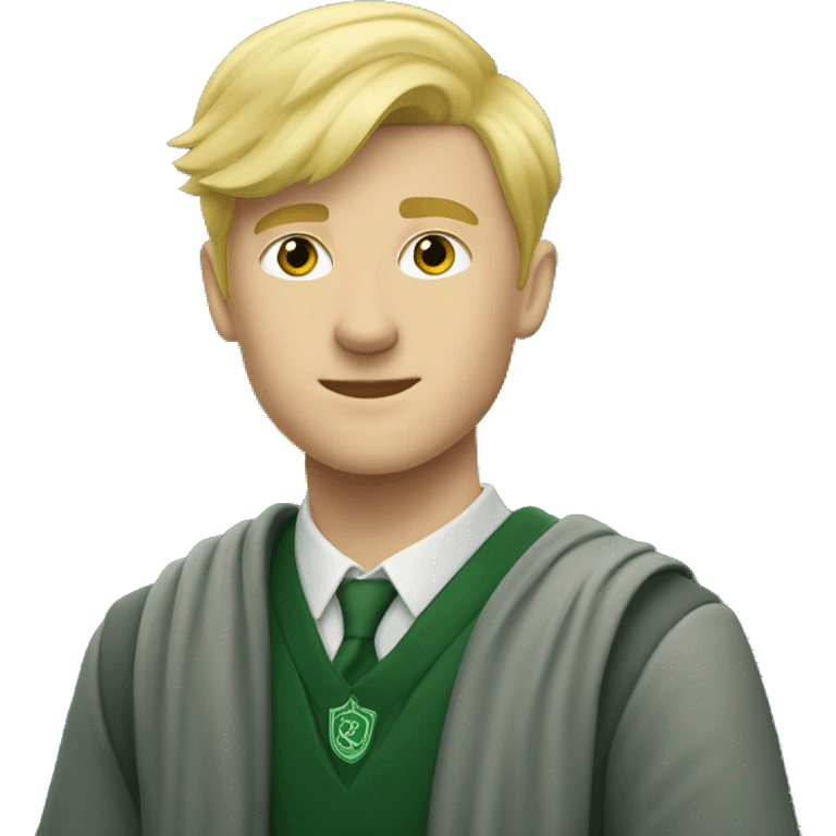 Blonde Male Slytherin student emoji