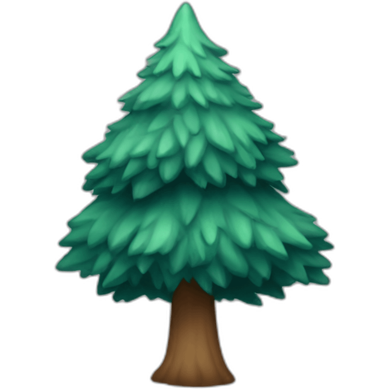 blue-spruce-tree emoji