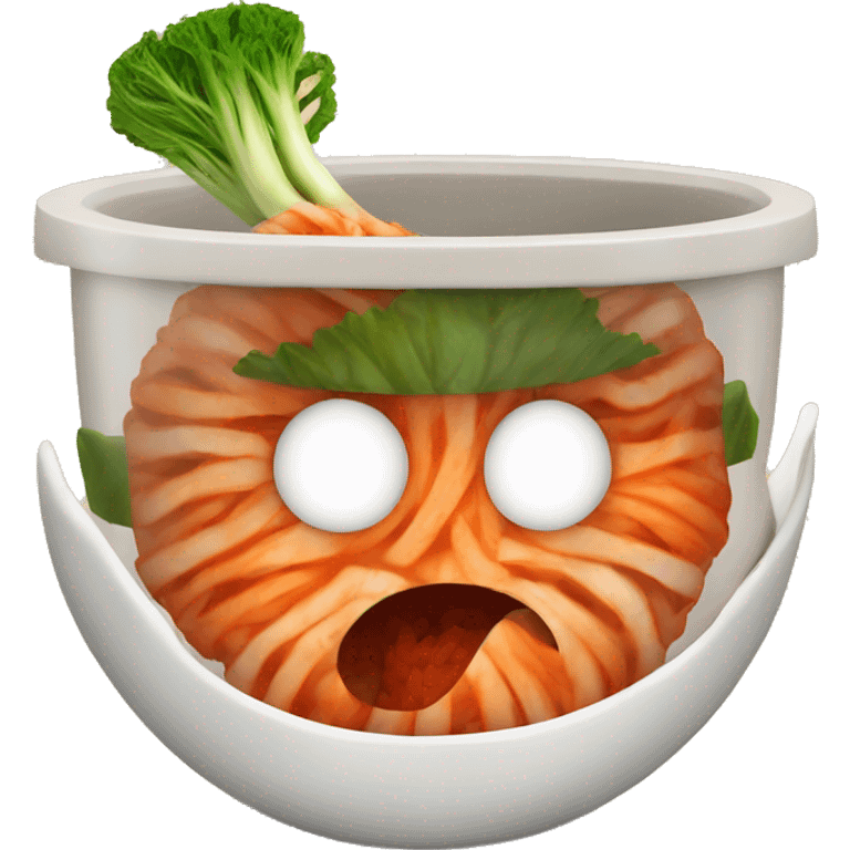 Kimchi in a Bowl  emoji