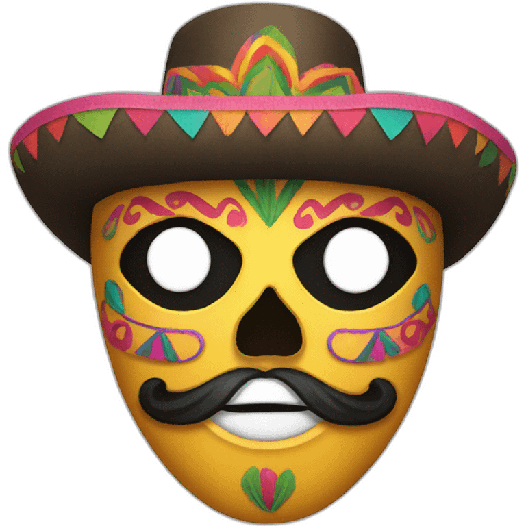 Masque mexicain emoji