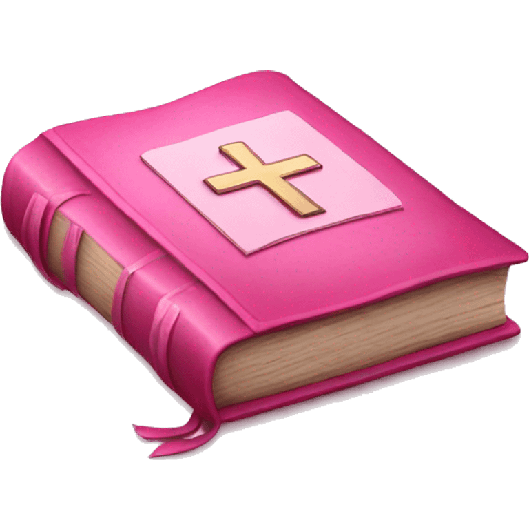 Girly Pink bible emoji