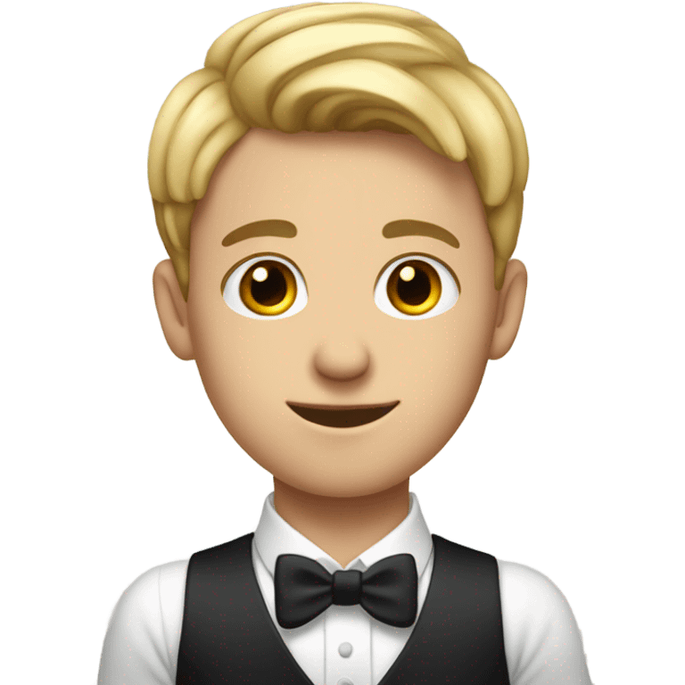 formal portrait of a boy normal hands and fingers  emoji