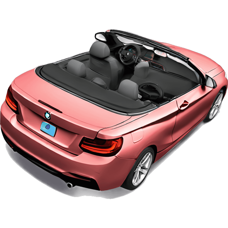 BMW 2 series convertible ￼rainbow emoji