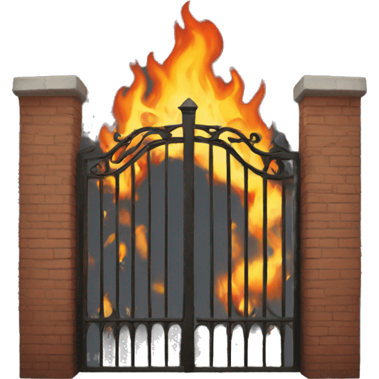 burning gate emoji