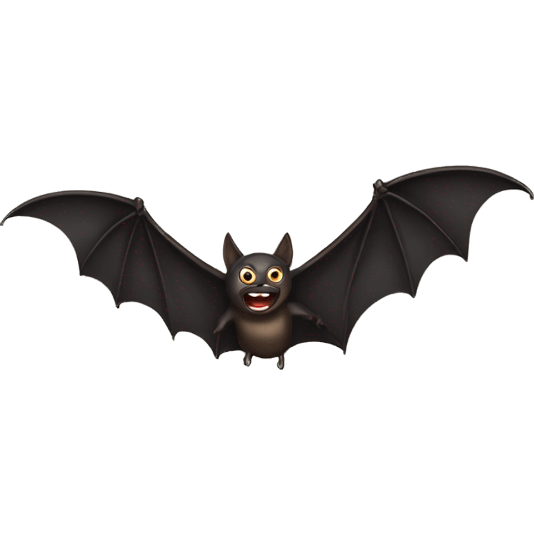 flying bat emoji