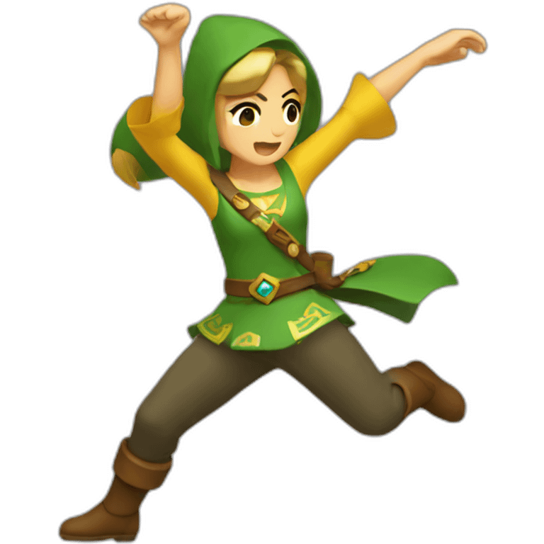 zelda dancing macarena emoji