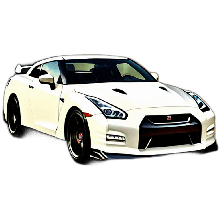 Driving down the hill at 152 mph in Nissan GTR should be r36 emoji