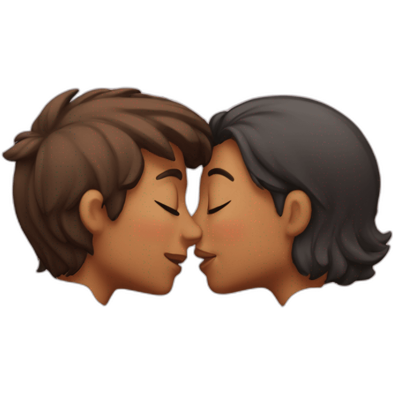 Beso de amor emoji