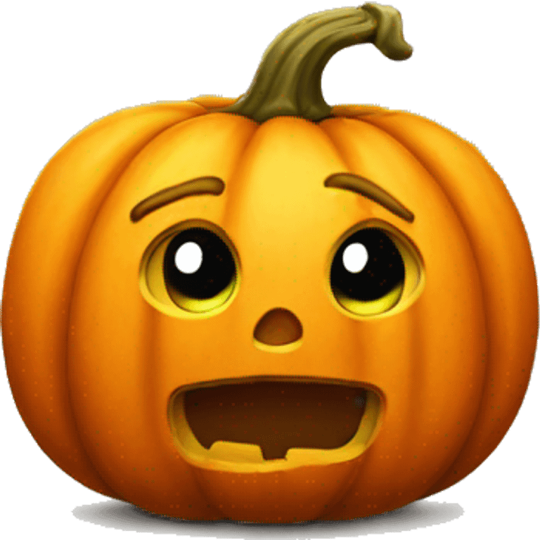 dumb ahh pumpkin emoji