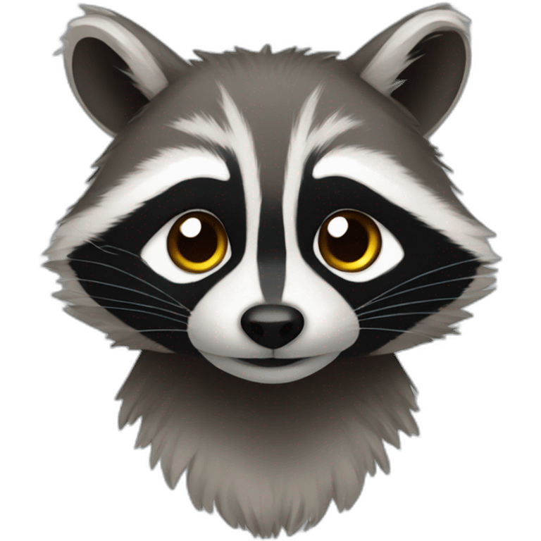 Racoon emoji