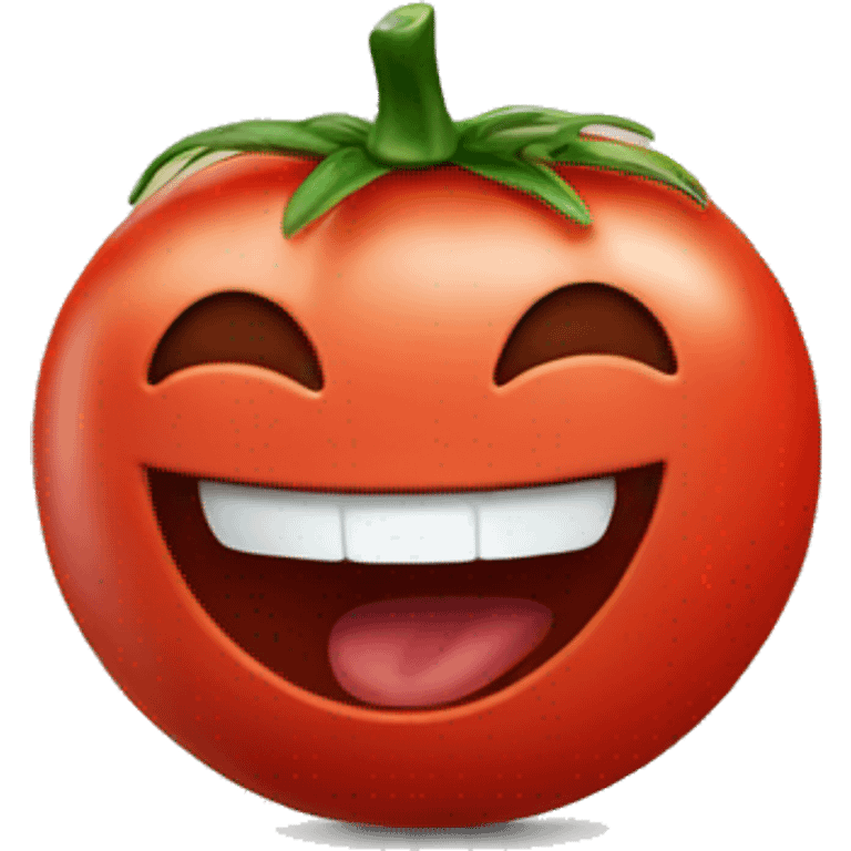 Tomatoe laughing  emoji