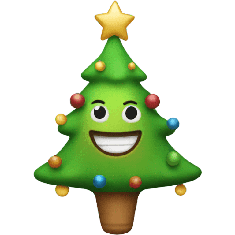 Christmas tree toy emoji