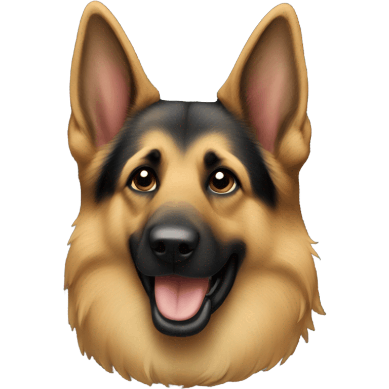 German shepherd tail end emoji