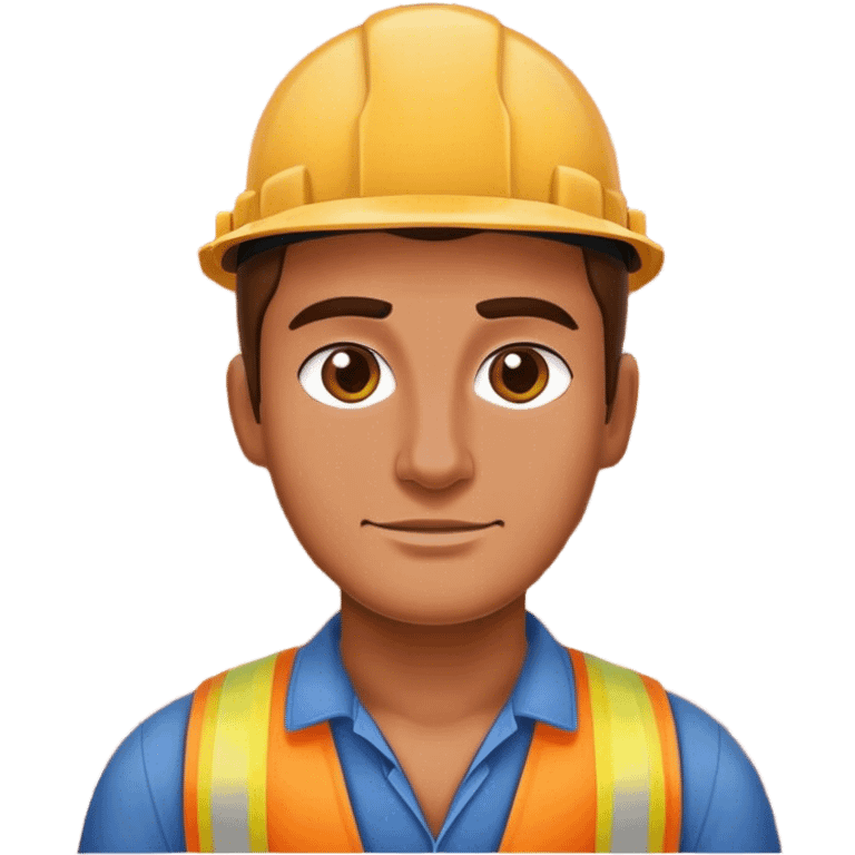 mason worker bricks emoji