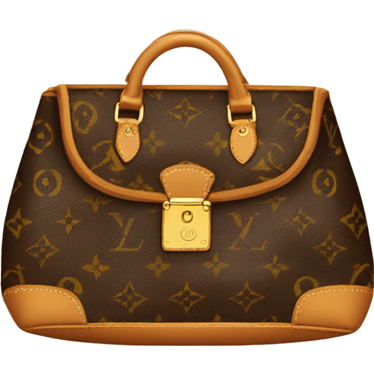 Louie Vuitton bag emoji