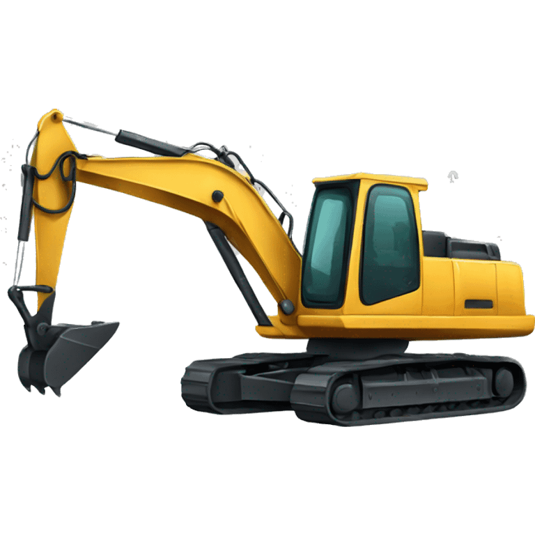 Excavator small emoji emoji