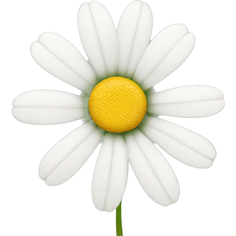 White daisy flower emoji