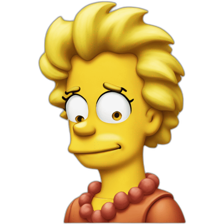 Lisa simpson emoji