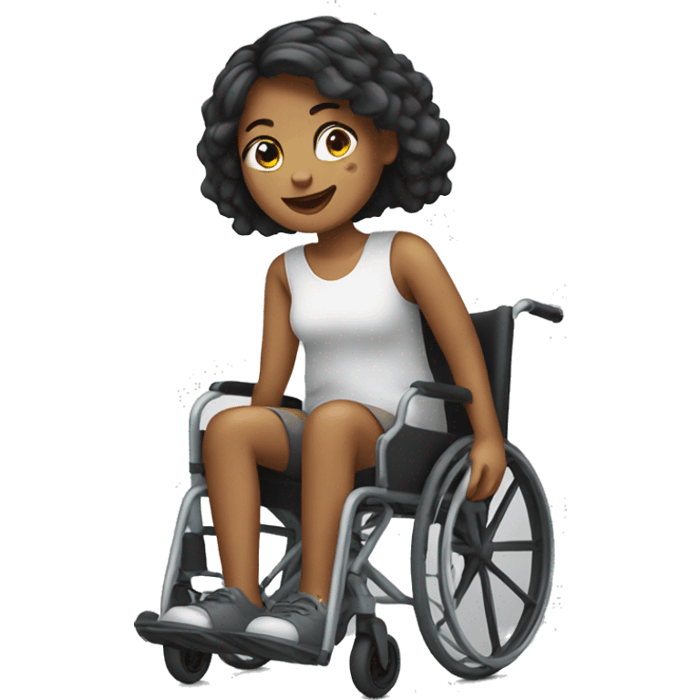 girl in wheelchair  emoji