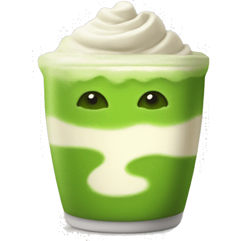 Matcha latte emoji