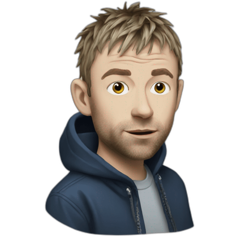 Damon albarn  emoji