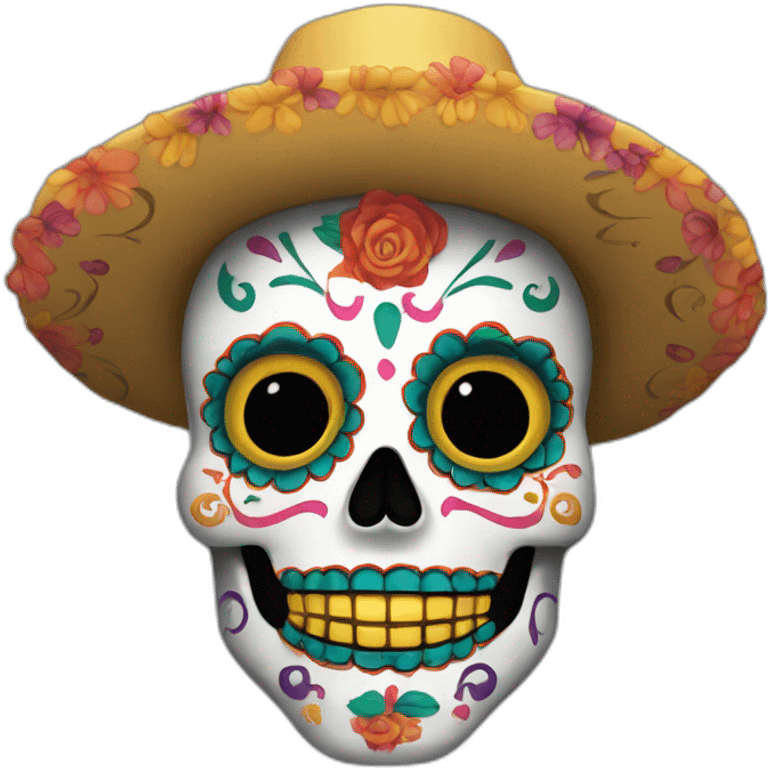 day of the dead party emoji