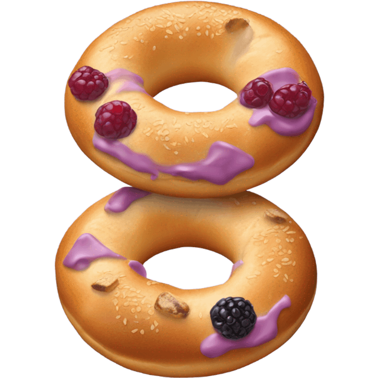 Triberry bagel emoji