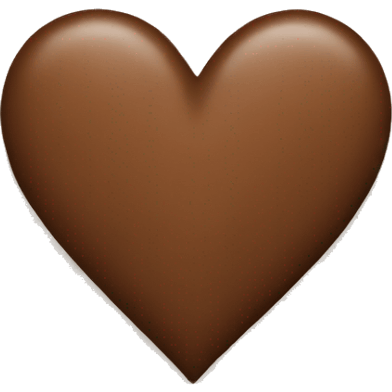 brown heart  emoji