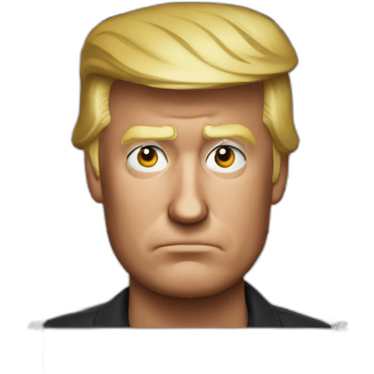 donald trump mugshot emoji