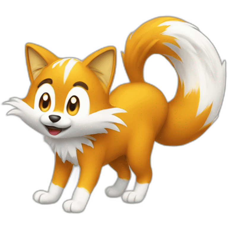 Tails emoji