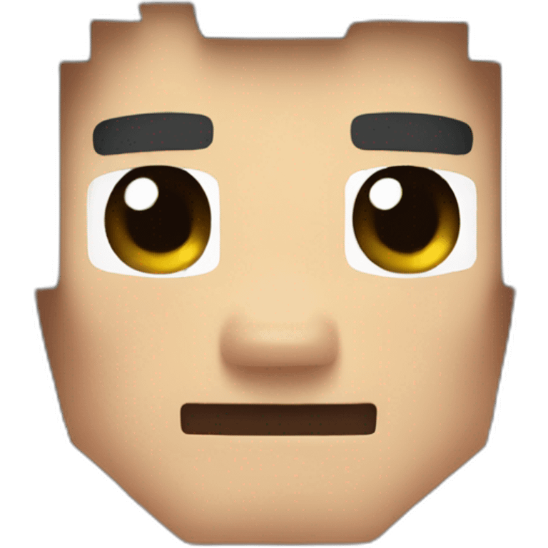 Minecraft Steve  emoji