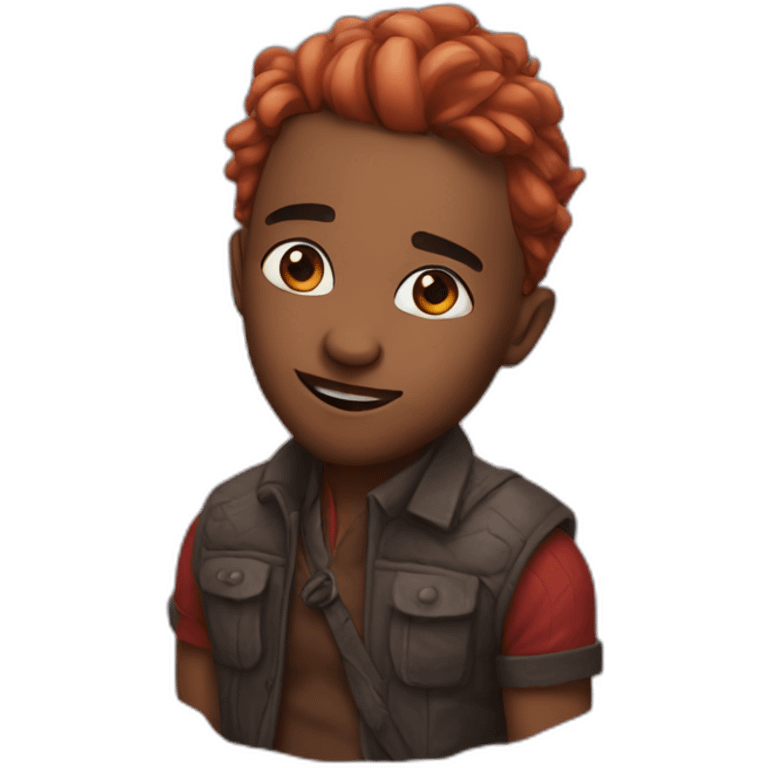 Wade mixed with ember emoji