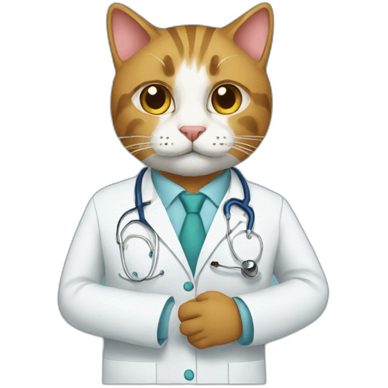 cat -doctor emoji