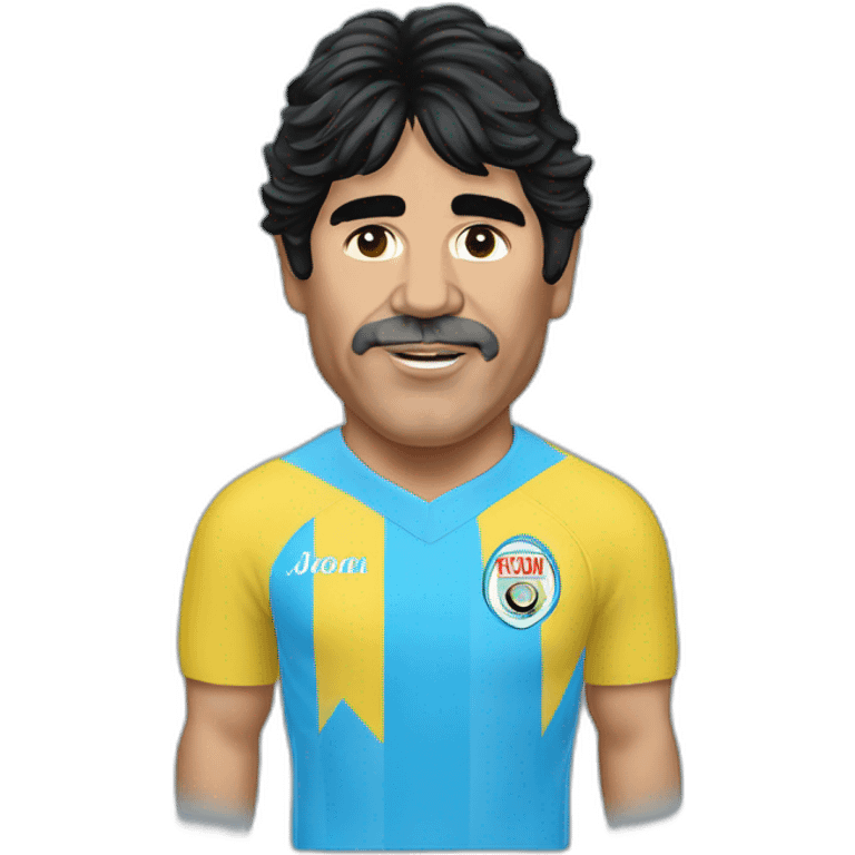 Maradona Napoli emoji