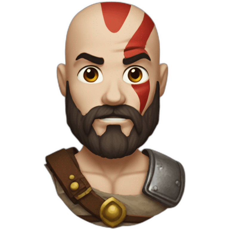 kratos without a bread emoji