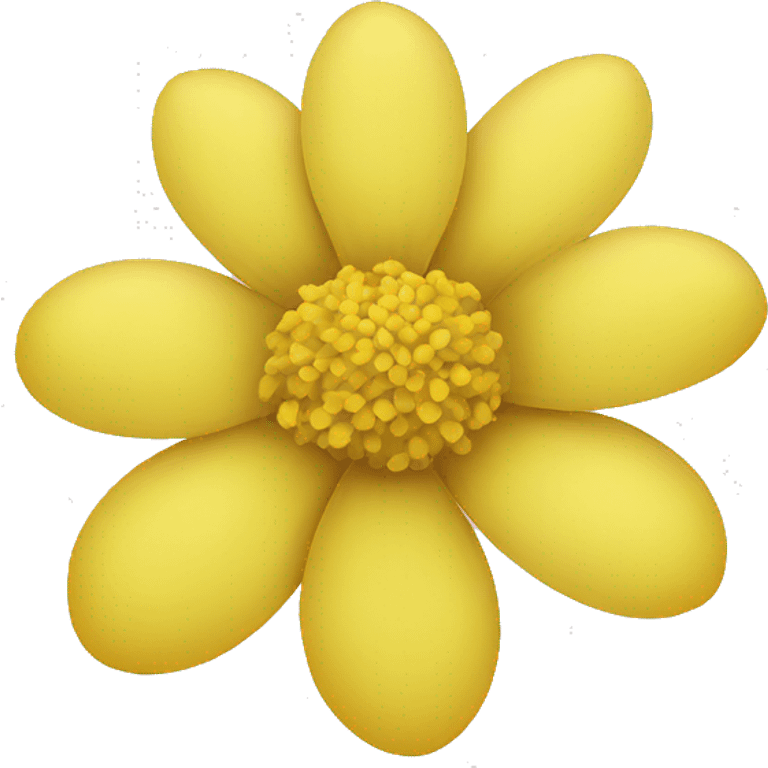 yellow small flower emoji