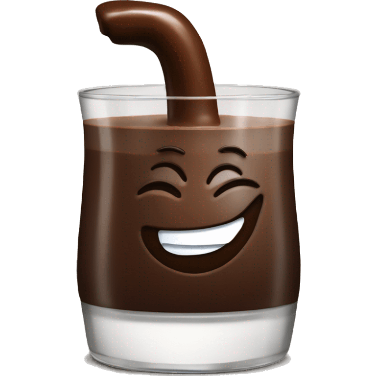 thums up with cocolate on top emoji