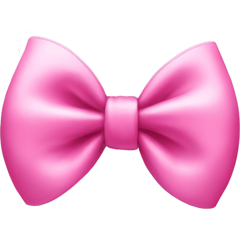 Pink bow emoji