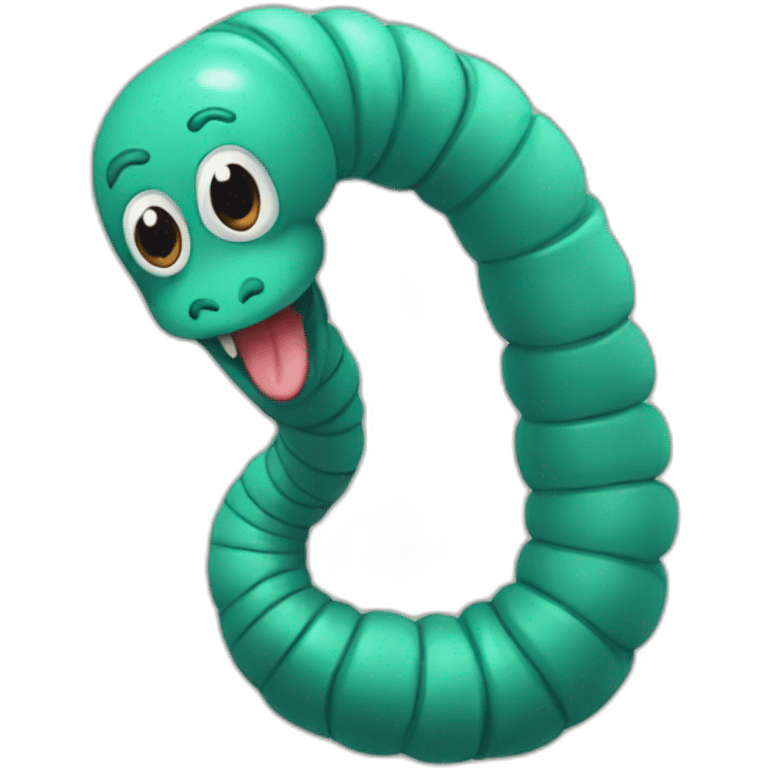 Worm emoji