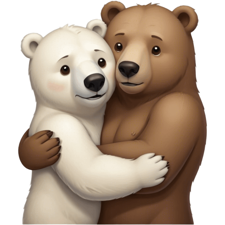 Bear love emoji