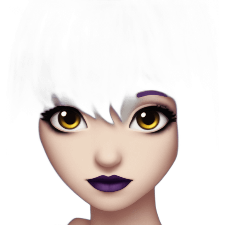 Elissabat-lightpinkskin-with-bangs-long-hair-dark-plumpurple-and-black-vampire-goth-makeup-pinkeyes-romanticgothcloses- emoji