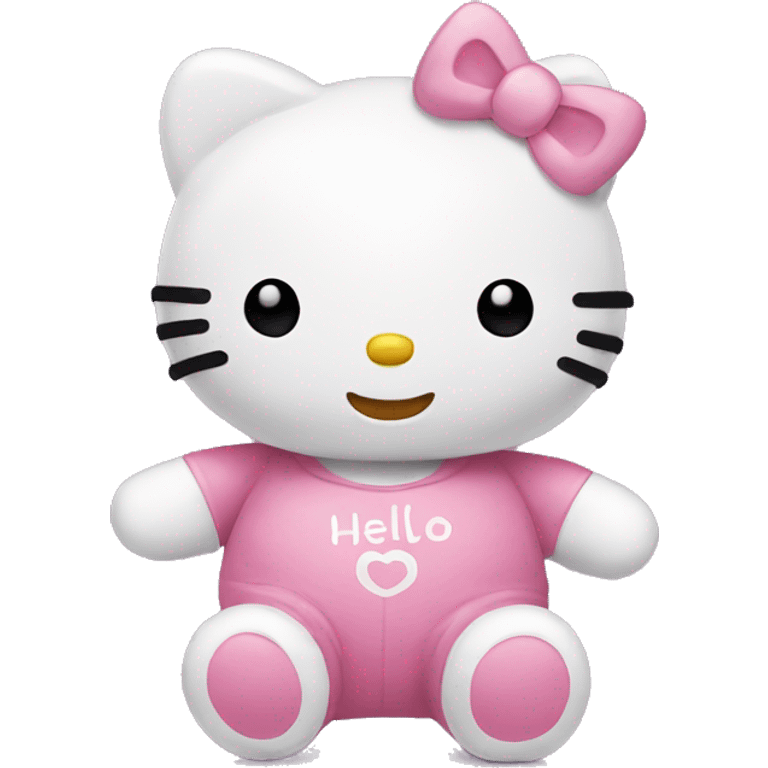 Hello kitty teddy emoji