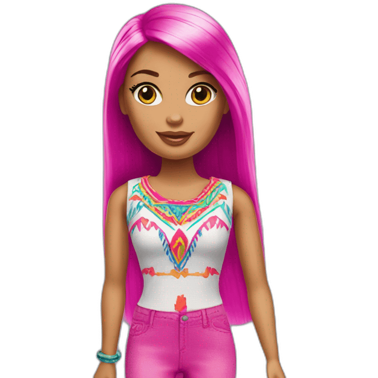 barbie-peruvian emoji