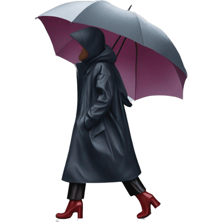 Balenciaga on a rainy Paris afternoon emoji