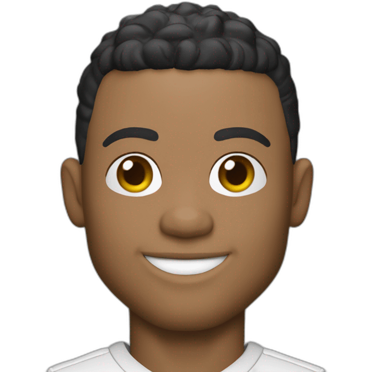 une figurine pop de kylian Mbappé emoji